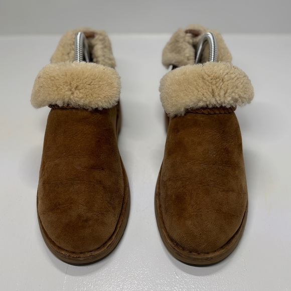 UGG Shearling Slip-On Loafers Brown Women’s 8 - Picture 7 of 11